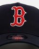 New Era Boston Red Sox 'Area Codes' 9FORTY A-Frame Snapback Navy