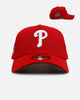 New Era Philadelphia Phillies 'Area Codes' 9FORTY A-Frame Snapback Red