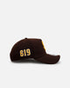 New Era San Diego Padres 'Area Codes' 9FORTY A-Frame Snapback Brown
