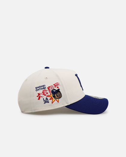 New Era Los Angeles Dodgers 'Ohtani Side Patch' Ohtani 9FORTY A-Frame Snapback Chrome/Dark Royal