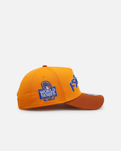 New Era Los Angeles Dodgers 'Beer' 9FORTY A-Frame Snapback Gold/Brown