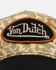 Von Dutch Torn Trucker Snapback Camo