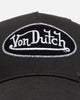Von Dutch Torn Trucker Snapback Black