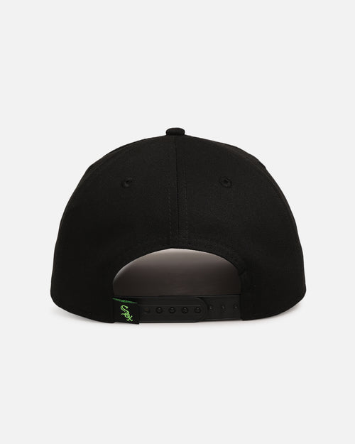 New Era Chicago White Sox 'Spooky Script' 9FORTY A-Frame Snapback Black/Green/Purple