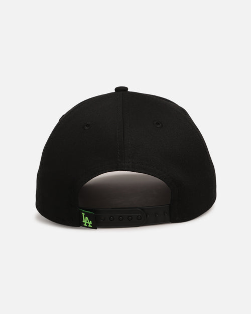 New Era Los Angeles Dodgers 'Spooky Script' 9FORTY A-Frame Snapback Black/Green/Purple