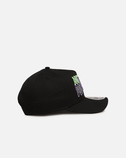 New Era Los Angeles Dodgers 'Spooky Script' 9FORTY A-Frame Snapback Black/Green/Purple