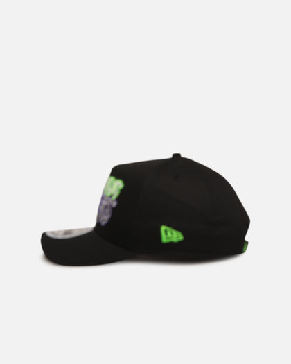New Era Los Angeles Dodgers 'Spooky Script' 9FORTY A-Frame Snapback Black/Green/Purple