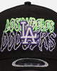 New Era Los Angeles Dodgers 'Spooky Script' 9FORTY A-Frame Snapback Black/Green/Purple