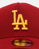 New Era Los Angeles Dodgers 'College Crossover' USC 9FORTY A-Frame Snapback Official Team Color