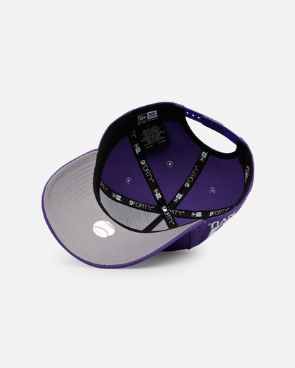 New Era New York Yankees 'College Crossover' NYU 9FORTY A-Frame Snapback Official Team Color