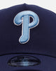 New Era Philadelphia Phillies 'College Crossover' Villanova Wildcats 9FORTY A-Frame Snapback Official Team Color