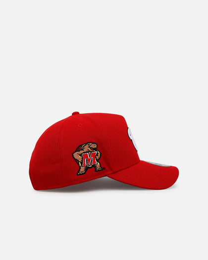 New Era Washington Nationals 'College Crossover' University of Maryland 9FORTY A-Frame Snapback Official Team Color