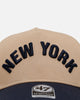 47 Brand New York Yankees 'Arch' 47 Offside Snapback Khaki/Official Team Color
