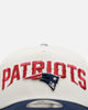 New Era New England Patriots 'Chrome Metallic Wordmark' 9FORTY A-Frame Snapback Chrome