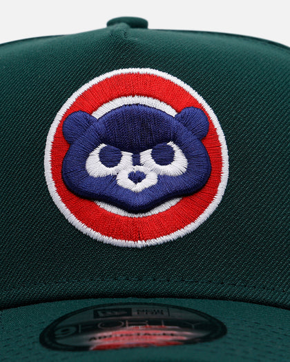 New Era Chicago Cubs 'Evergreen' 9FORTY A-Frame Snapback Dark Green