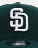 New Era San Diego Padres 'Evergreen' 9FORTY A-Frame Snapback Dark Green