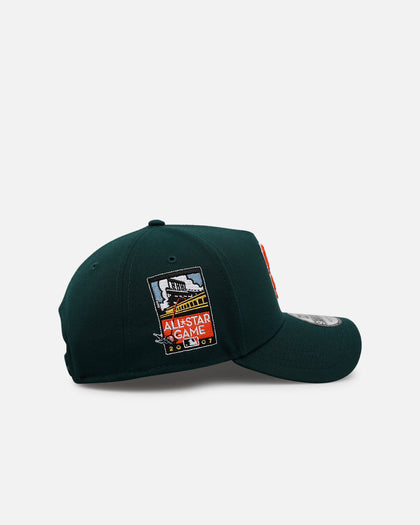 New Era San Francisco Giants 'Evergreen' 9FORTY A-Frame Snapback Dark Green