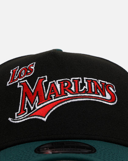 New Era Florida Marlins 'Mexican Independence Day 2.0' 9FORTY A-Frame Snapback Black/Green