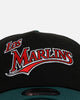 New Era Florida Marlins 'Mexican Independence Day 2.0' 9FORTY A-Frame Snapback Black/Green