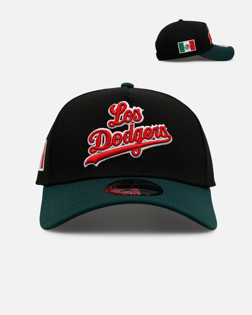 New Era Los Angeles Dodgers 'Mexican Independence Day 2.0' 9FORTY A-Frame Snapback Black/Green