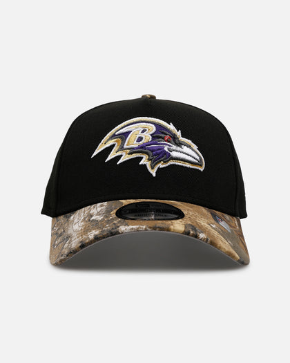 New Era Baltimore Ravens 'Black Crown Realtree Visor' 9FORTY A-Frame Snapback Realtree Edge/Black