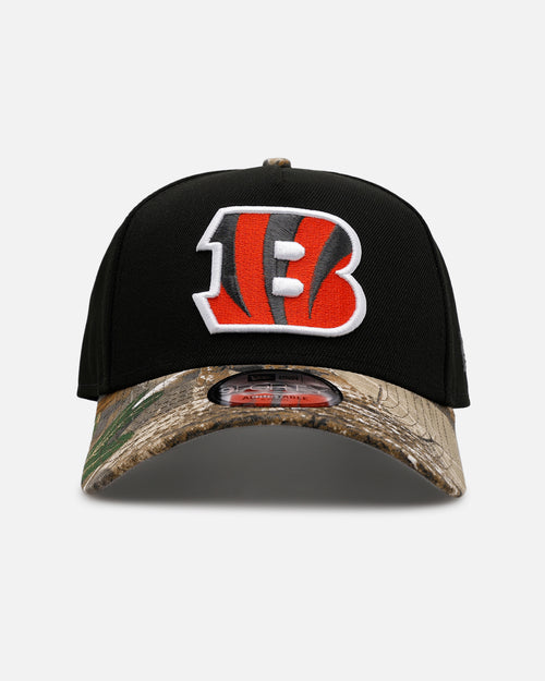 New Era Cincinnati Bengals 'Black Crown Realtree Visor' 9FORTY A-Frame Snapback Realtree Edge/Black