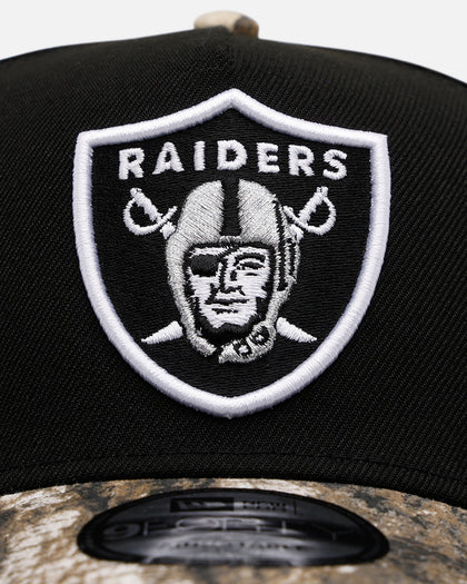 New Era Las Vegas Raiders 'Black Crown Realtree Visor' 9FORTY A-Frame Snapback Realtree Edge/Black