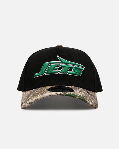 New Era New York Jets 'Black Crown Realtree Visor' 9FORTY A-Frame Snapback Realtree Edge/Black