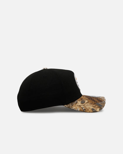 New Era Pittsburgh Steelers 'Black Crown Realtree Visor' 9FORTY A-Frame Snapback Realtree Edge/Black
