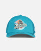 New Era Detroit Pistons 'HWC' 9SEVENTY Trucker Stretch Snapback Turquoise