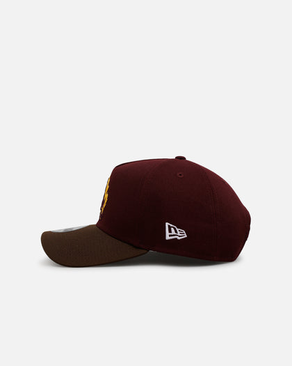 New Era Arizona State Sun Devils 'Walnut Visor' 9FORTY A-Frame Snapback Walnut