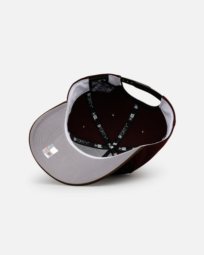 New Era Arizona State Sun Devils 'Walnut Visor' 9FORTY A-Frame Snapback Walnut