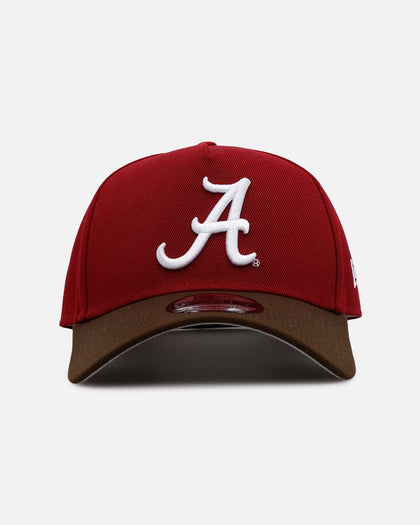 New Era Alabama Crimson Tide 'Walnut Visor' 9FORTY A-Frame Snapback Walnut