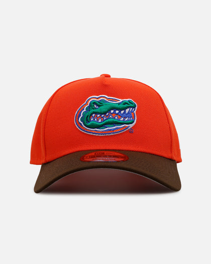 New Era Florida Gators 'Walnut Visor' 9FORTY A-Frame Snapback Walnut