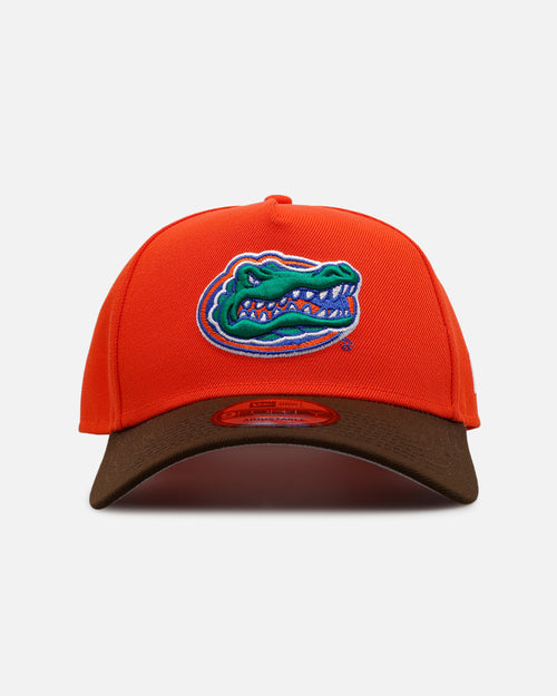 New Era Florida Gators 'Walnut Visor' 9FORTY A-Frame Snapback Walnut