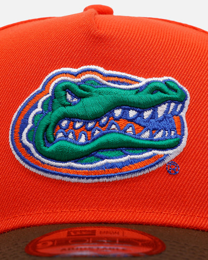 New Era Florida Gators 'Walnut Visor' 9FORTY A-Frame Snapback Walnut