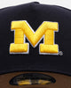 New Era Michigan Wolverines 'Walnut Visor' 9FORTY A-Frame Snapback Walnut