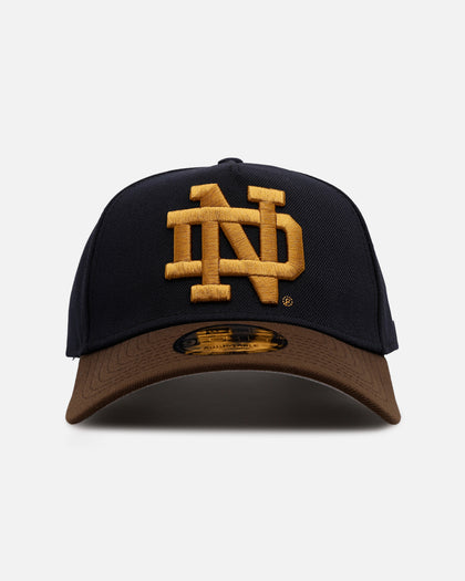 New Era Notre Dame Fighting Irish 'Walnut Visor' 9FORTY A-Frame Snapback Walnut