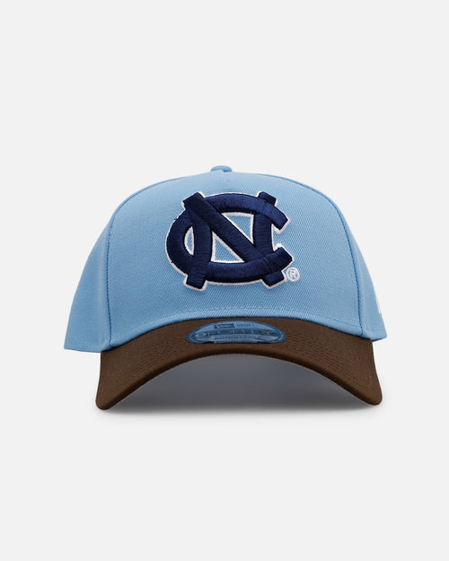 New Era North Carolina Tar Heels 'Walnut Visor' 9FORTY A-Frame Snapback Walnut