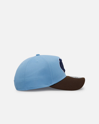 New Era North Carolina Tar Heels 'Walnut Visor' 9FORTY A-Frame Snapback Walnut
