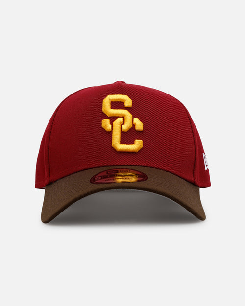 New Era USC Trojans 'Walnut Visor' 9FORTY A-Frame Snapback Walnut