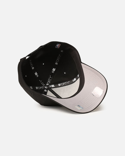 New Era New Orleans Pelicans 'Black On Black' 9FORTY A-Frame Snapback Black