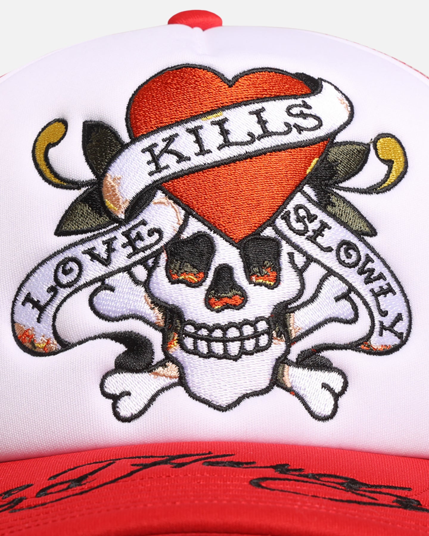 【レア】エドハーディーLOVE KILLS 三角ビキニ M Y2KGAL Ed Hardy Love Kills Trucker Snapback Red | Culture Kings