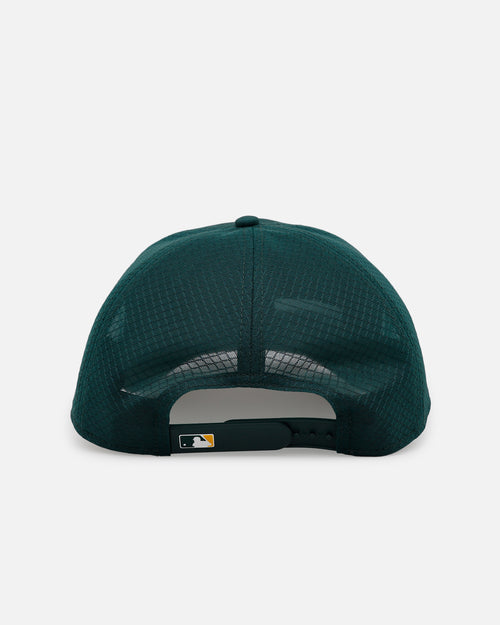 New Era Oakland Athletics 'Batting Practice' 9FORTY A-Frame Trucker Snapback Official Team Color