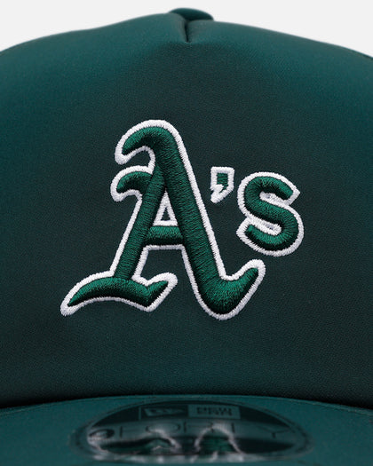 New Era Oakland Athletics 'Batting Practice' 9FORTY A-Frame Trucker Snapback Official Team Color