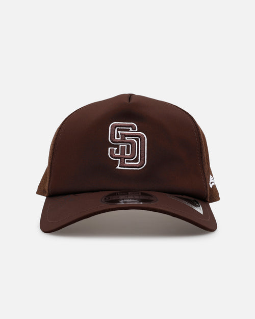 New Era San Diego Padres 'Batting Practice' 9FORTY A-Frame Trucker Snapback Official Team Color