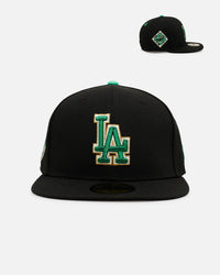 New Era Los Angeles Dodgers 'St. Patrick's Day' 59FIFTY Fitted Black/Green