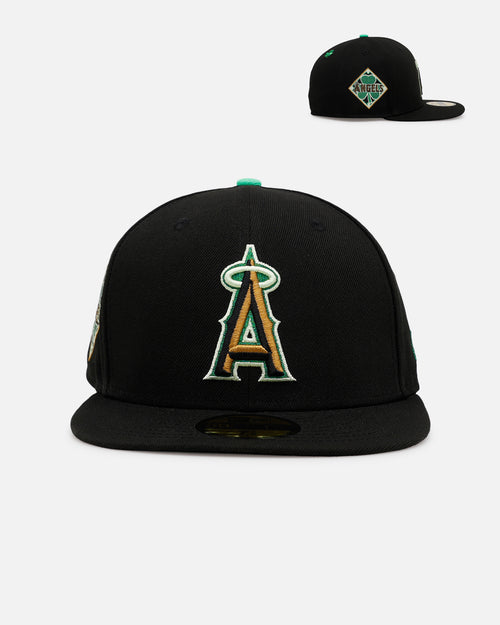 New Era Los Angeles Angels 'St. Patrick's Day' 59FIFTY Fitted Black/Green