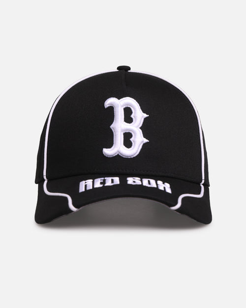 New Era Boston Red Sox 'Piping' 9FORTY A-Frame Snapback Black/White