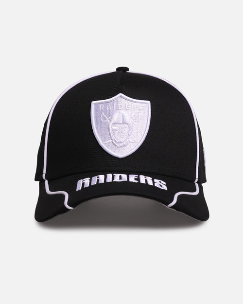 New Era Las Vegas Raiders 'Piping' 9FORTY A-Frame Snapback Black/White